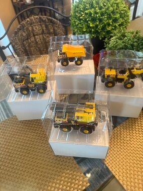 Tonka Yellow Diecast Construction Truck Set  - New - never out of boxes